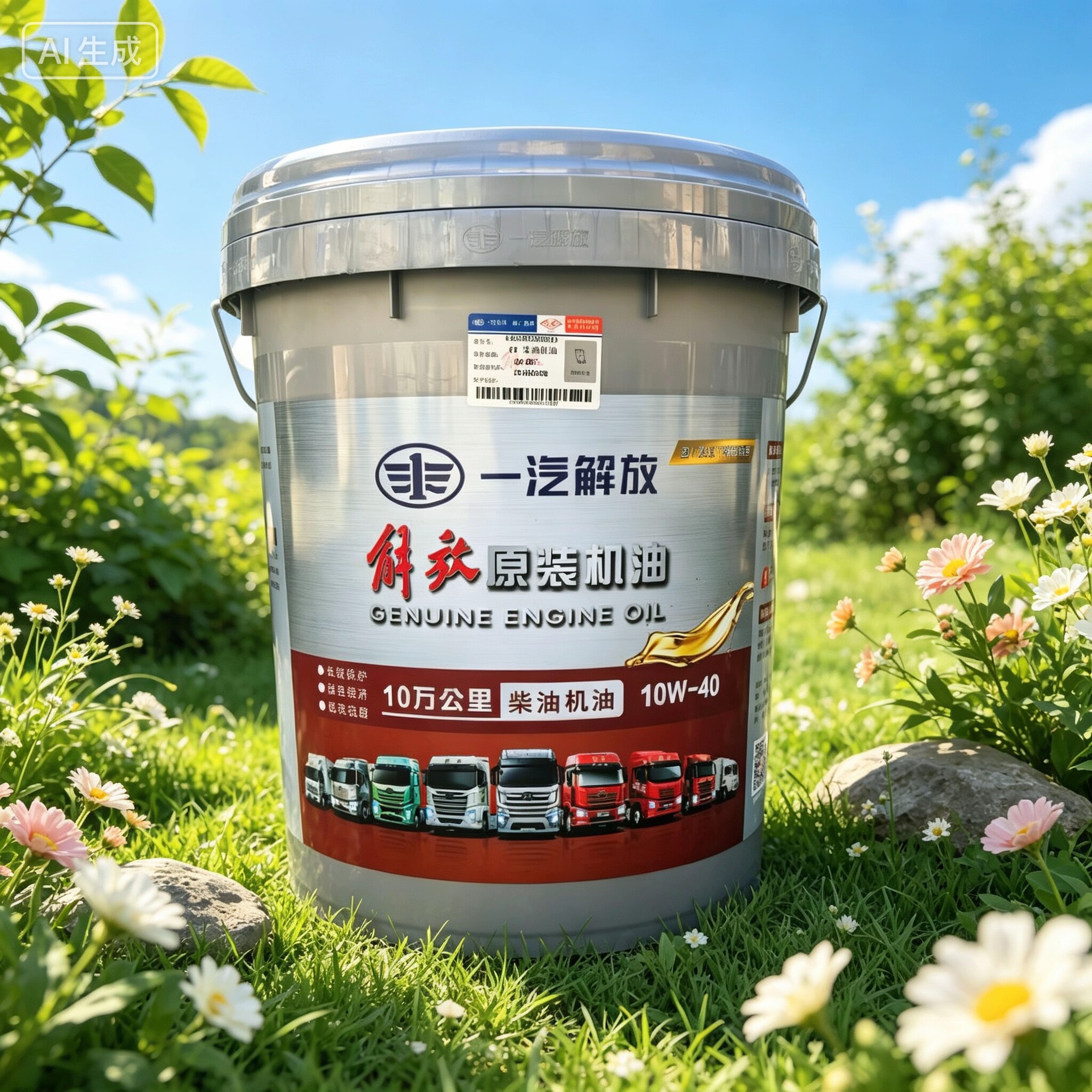 一汽解放专用柴机油10万公里长效润滑油国六机油J6J7原厂机油包邮