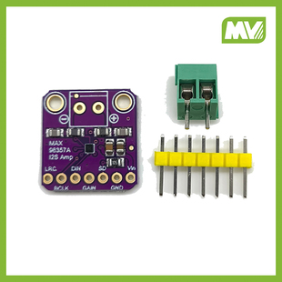 MAX98357数字功放板 ESP32 I2S音频放大器模块 兼容小智AI机器人