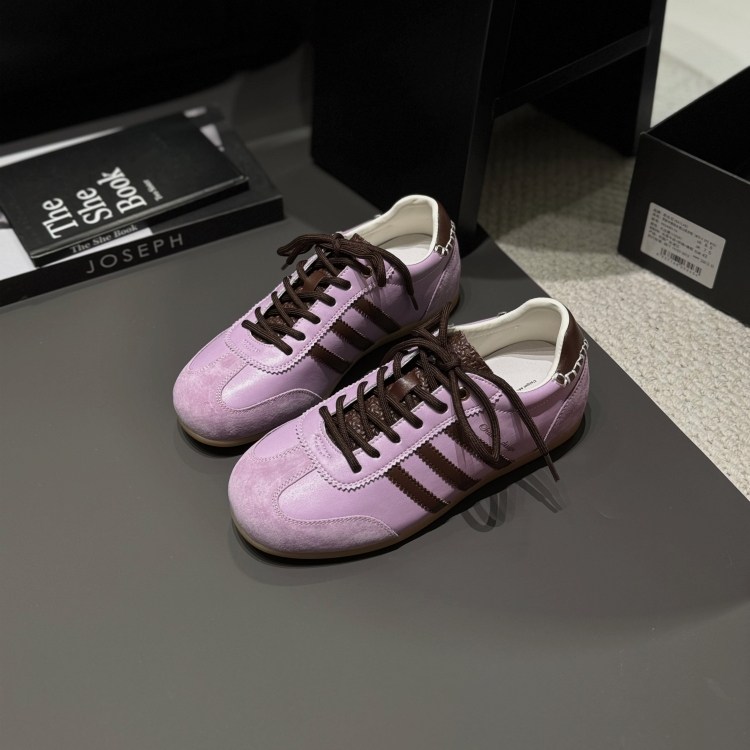 彩色三杠德训鞋2026春内增高真皮板鞋时尚休闲鞋ins风青年女鞋潮,女鞋,德训鞋,淘宝优惠券,粉丝福利购,淘宝优惠卷