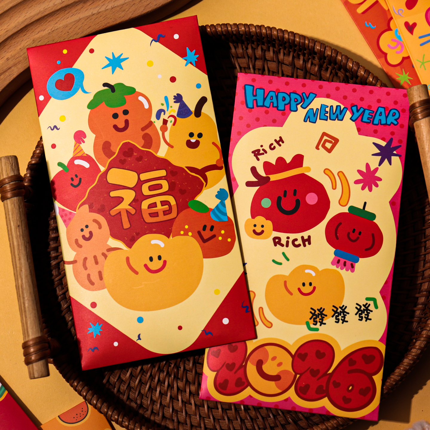 新款2026马年卡通可爱红包春节创意压岁港版高档过年利是封通用款