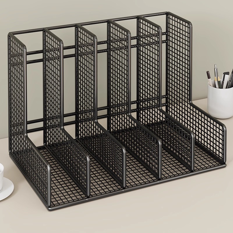 桌面多功能收纳架创意书桌置物架书本组合书立架办公小书架分区架