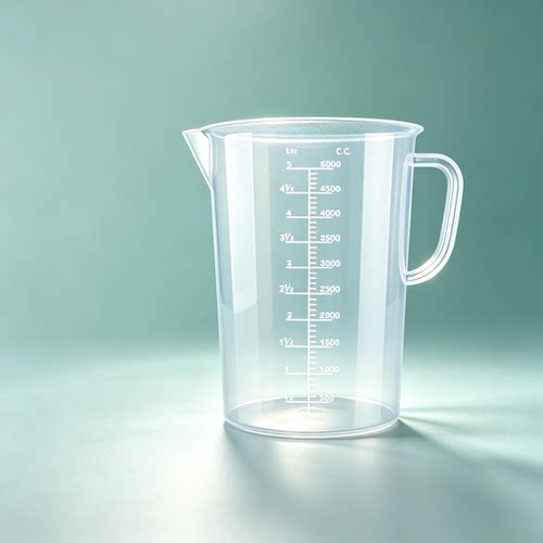 塑料加厚5000ml包邮筒计量杯量杯