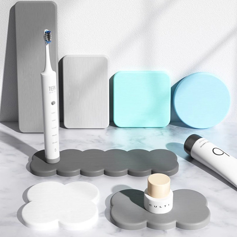 卫生间硅藻土台面沥水垫皂托杯垫浴室防水硅藻吸水垫洗手台洗漱垫