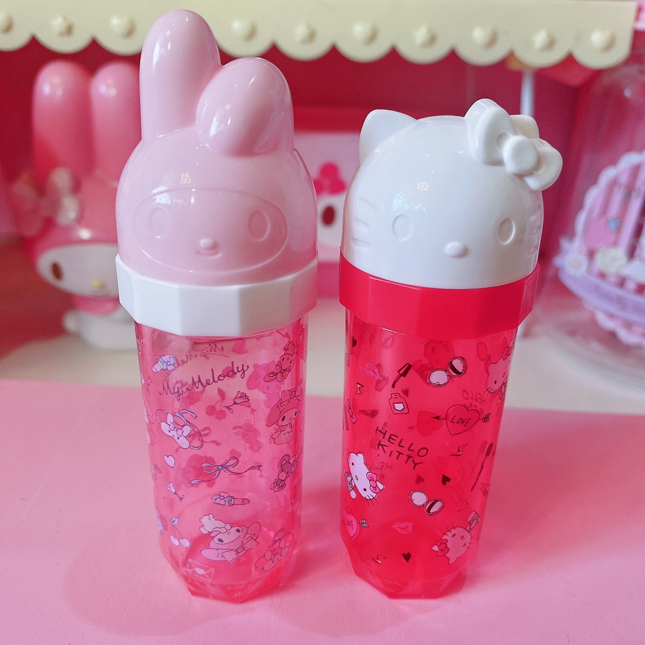 HelloKitty可爱棉签盒卡通牙签盒 便携小巧牙签筒 棉签收纳盒