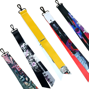 熊猫大人伯顿单板滑雪飘带雪场俱乐部个性织带双板滑雪飘带