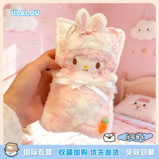 日本ULALOV 晚安小羊睡衣系列piano可爱小羊玩偶公仔挂件生日礼物