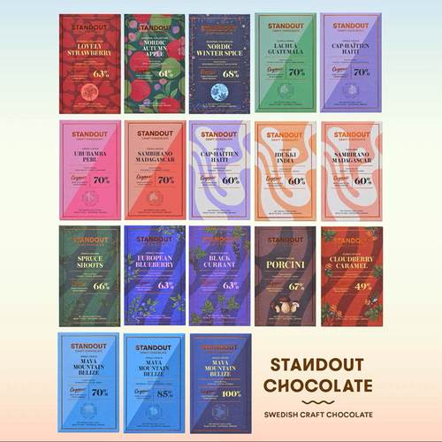 瑞典进口standout云杉黑巧克力