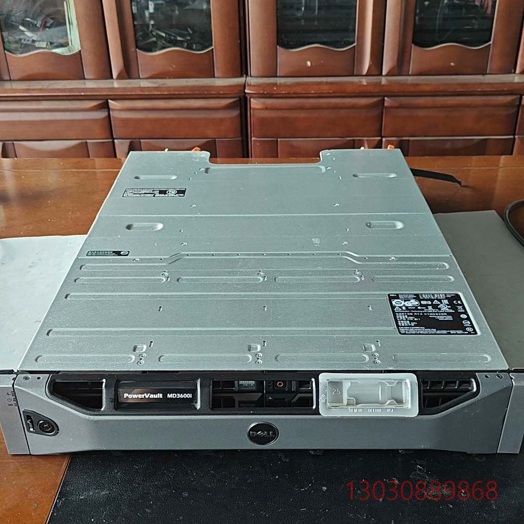 可维修戴尔MD3600i磁盘阵列 硬盘存储柜 双控双