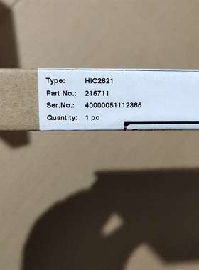 可维修倍加福安全栅HIC2821库存备件实物图拍