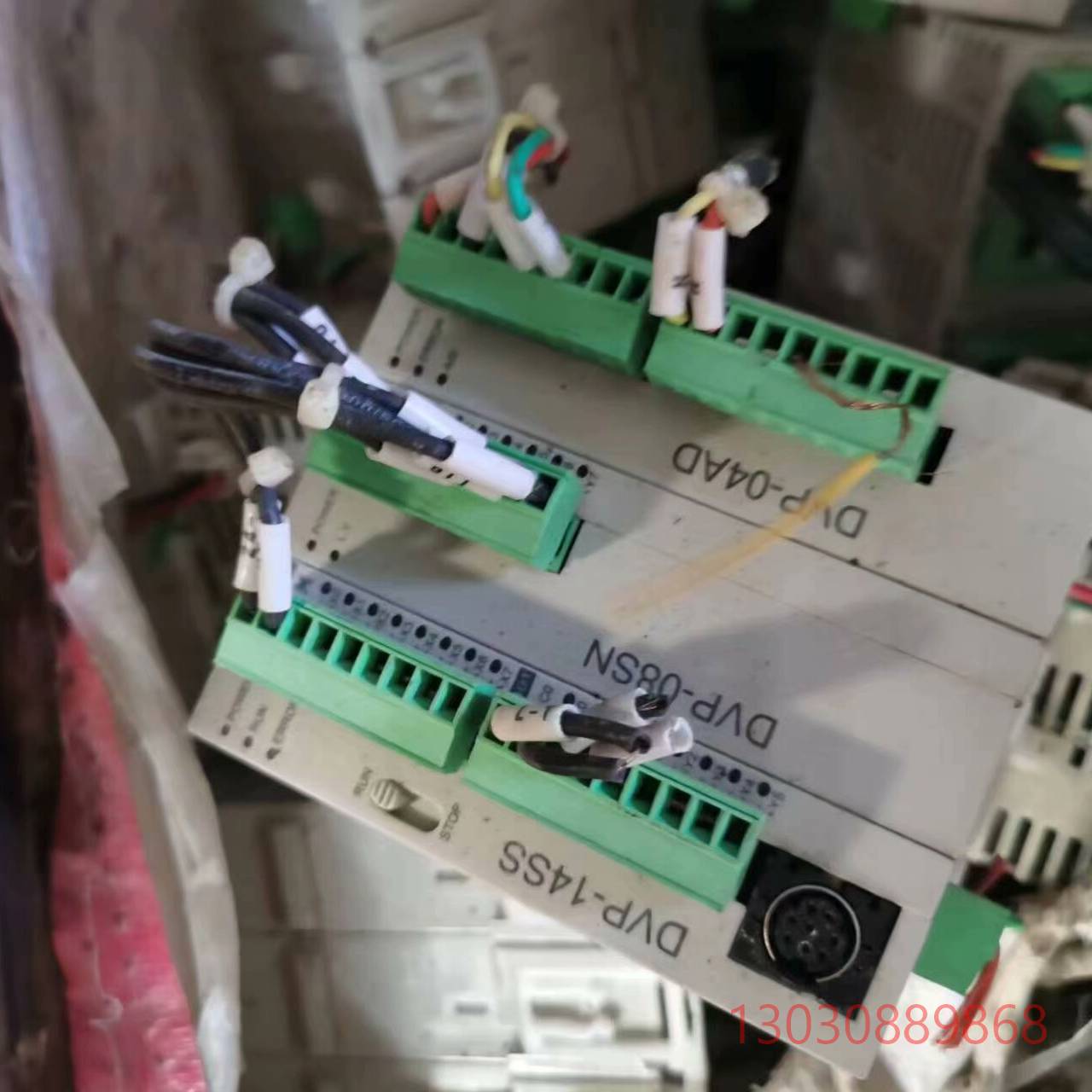 可维修台达PLC模块DVP14SS一个，DVP-08SN一个DVP