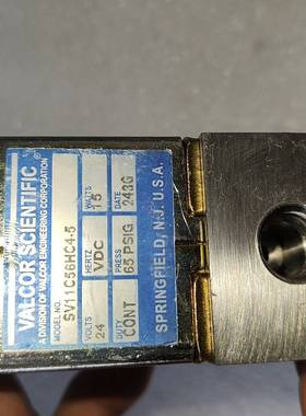 可维修美国VALCOR SCIENTIFIC电磁阀SV11C56H