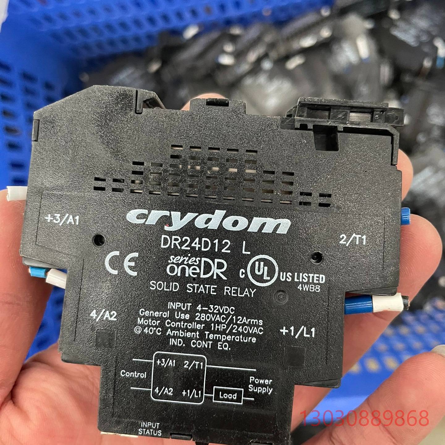 可维修原装美国快达crydom固态继电器 DR24D12L