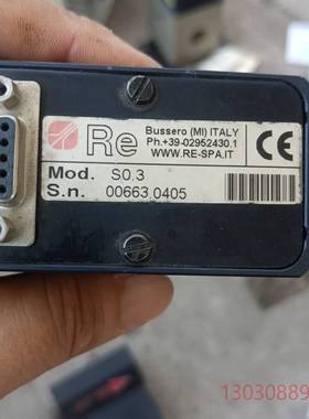 可维修询价出RE BUSSERO ITALY 有两台原装拆机成
