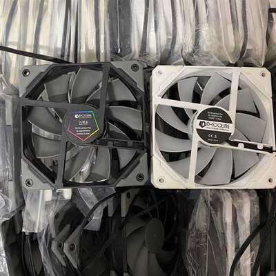 可维修id cooling机箱风扇 12025 白色灯 TF120