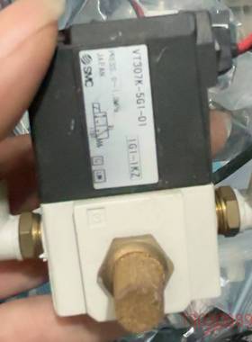 可维修SMC电磁阀VY307K-5G1-01.   VT307-5