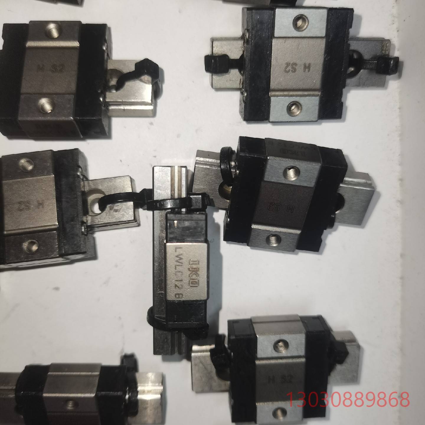 可维修IKO LWLC12B滑块有20件全新的，实物拍摄