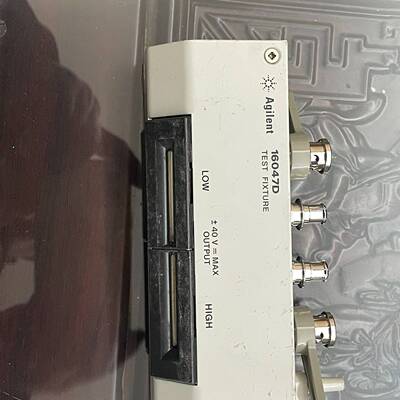 可维修Agilent16047D 测试夹具[电桥夹具/LCR]