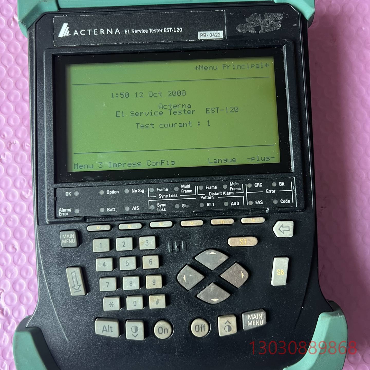 可维修美国安科特纳ACTERNA  E1  EST-120数据通道