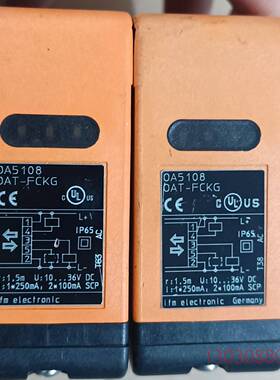 可维修IFM易福门 OA5108 停漫反射传感器 OAT-FCKG