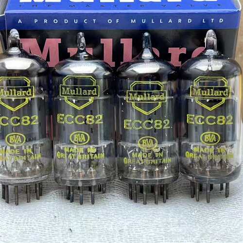 可维修全新英国大盾黄字ECC82/12AU7/ECC802S/C议价