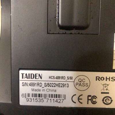 可维修台电TAIDEN手拉手会议话筒HCS－4891RD-S/50