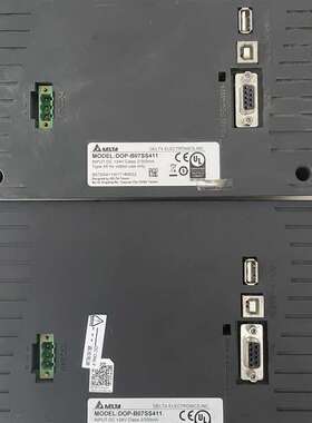 可维修台达触摸屏DOP-B07SS411，两台实物拍摄，