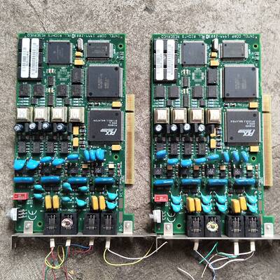 可维修DIALOGIC4线模拟语音传真卡，D/4PCI实图拍