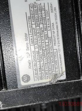 可维修AB电机处理TLP-B145-050-DKMC4S