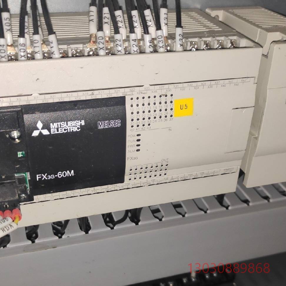 可维修三菱plc  fx3g-60mr/es-a  带一个扩展！2