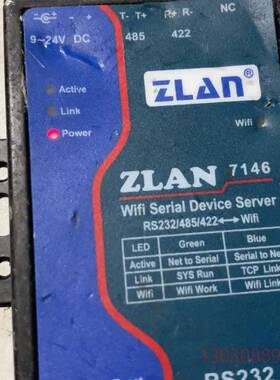 可维修卓岚ZLAN7146串口转RS232/485/422转WiF