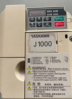 可维修安川J1000变频器 CIMR-JB4C0007BBA