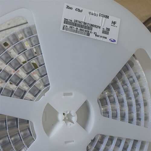 可维修600个35v470uf贴片铝电解电容进口三议价