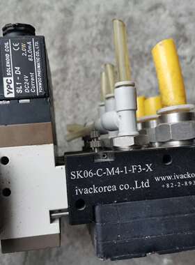 可维修韩国真空发生器 IVAC 电磁阀YPC，实物图