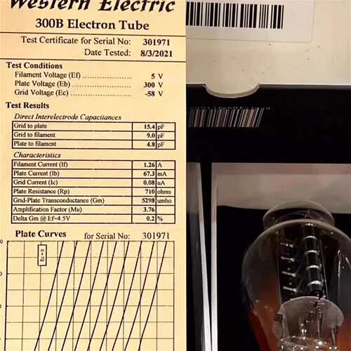 可维修美国原装进口WE300B电子管Western Elec议价