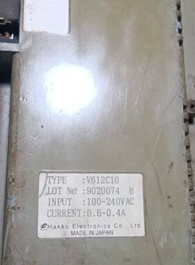 可维修富士触摸屏 V612C10成色如图，没有通电