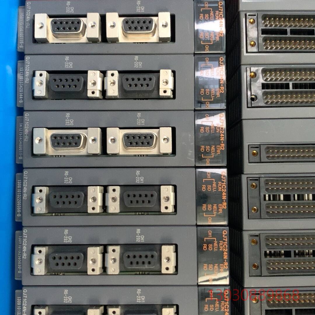三菱PLC模块。QJ71C24N-R2。QY42P。QX42议价
