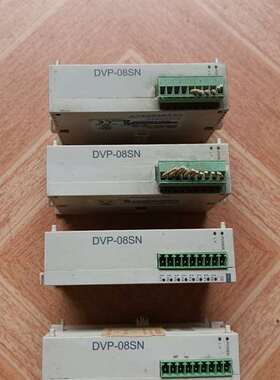 可维修台达DVP08SN11T数字量扩展模块，成色如
