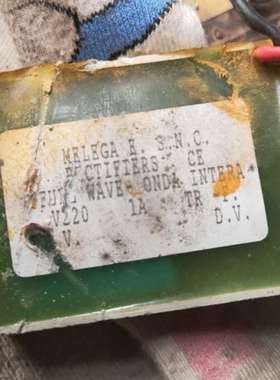 可维修M ELE GA E.S.N.C. RECTIFIERS C