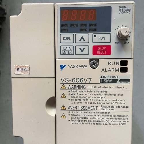 可维修CIMR-V7AT41P5安川变频器，拆机的，通电