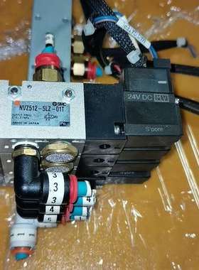 可维修SMC电磁阀NVZ512-5LZ-01T一组，四个