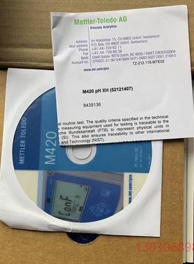 全新原包装M420 PH XH 梅特勒托利多121405议价
