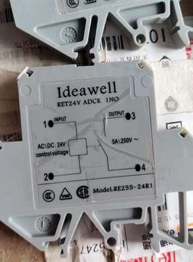 可维修拆机Ideawell继电耦合型端子排 RET24ADCR 1