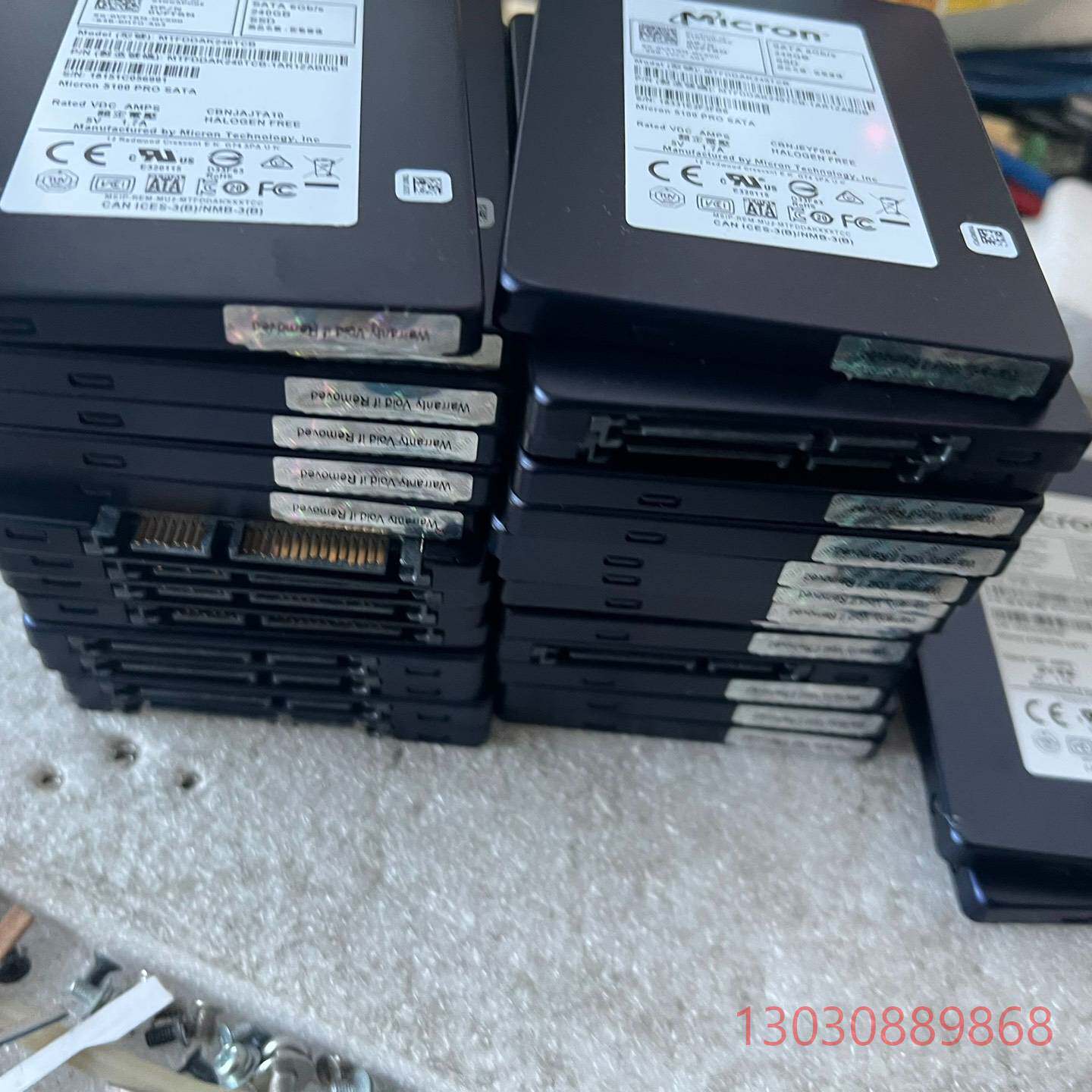 镁光5100 PR0固态硬盘240G的，2.5寸，SATA接议价