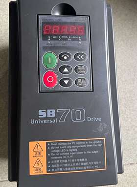 可维修拆机森兰变频器SB70G2.2 2.2KW380V
