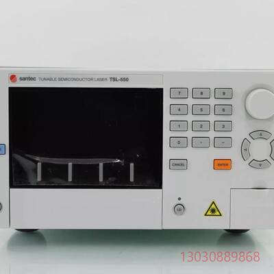 可维修出一台Santec TSL-550可调半导体激光器，