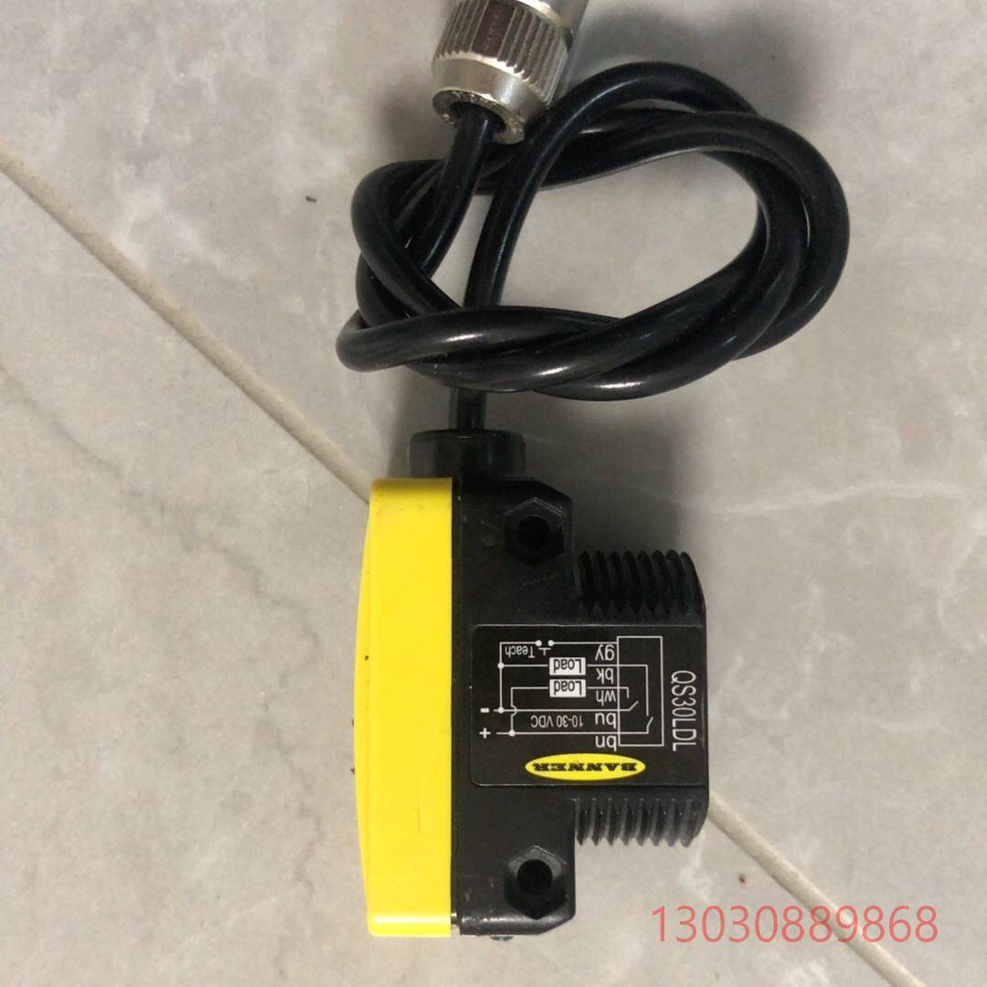 可维修邦纳激光传感器  QS30LDL  图片实拍 功能