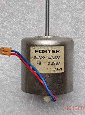 可维修拆机进口FOSTER直流电机R4322-74663A