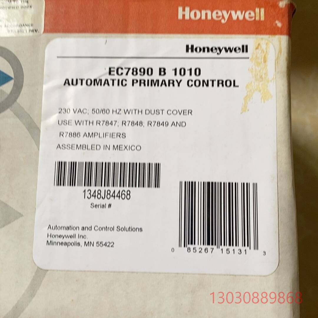 燃烧程序控制器  EC7890B1010库存积压，成议价