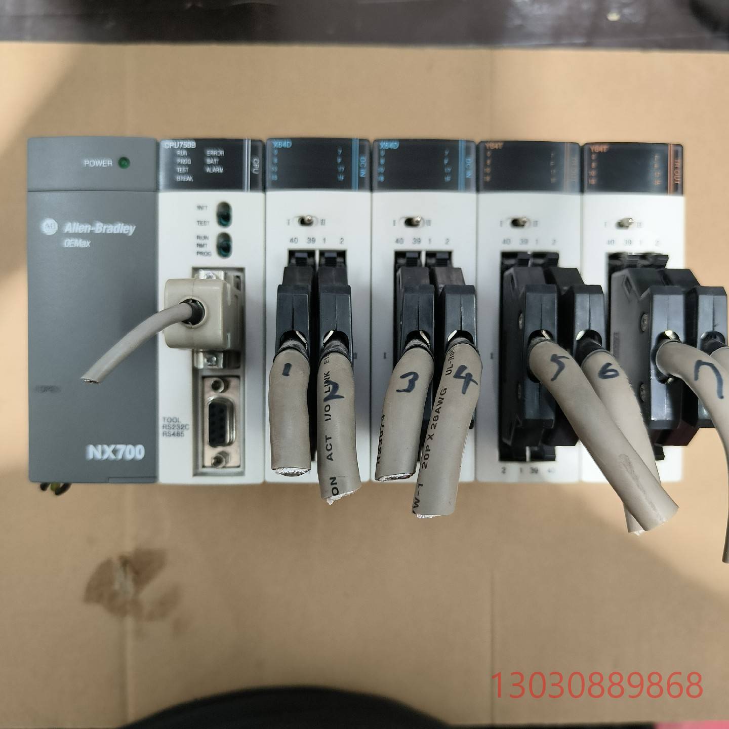 可维修罗克韦尔 AB，  CPU750B一个，  X64D,两个