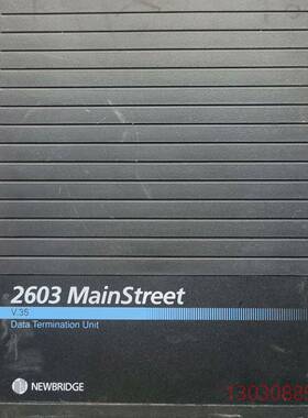 可维修NewBridge 2603 MainStreet数据终端单